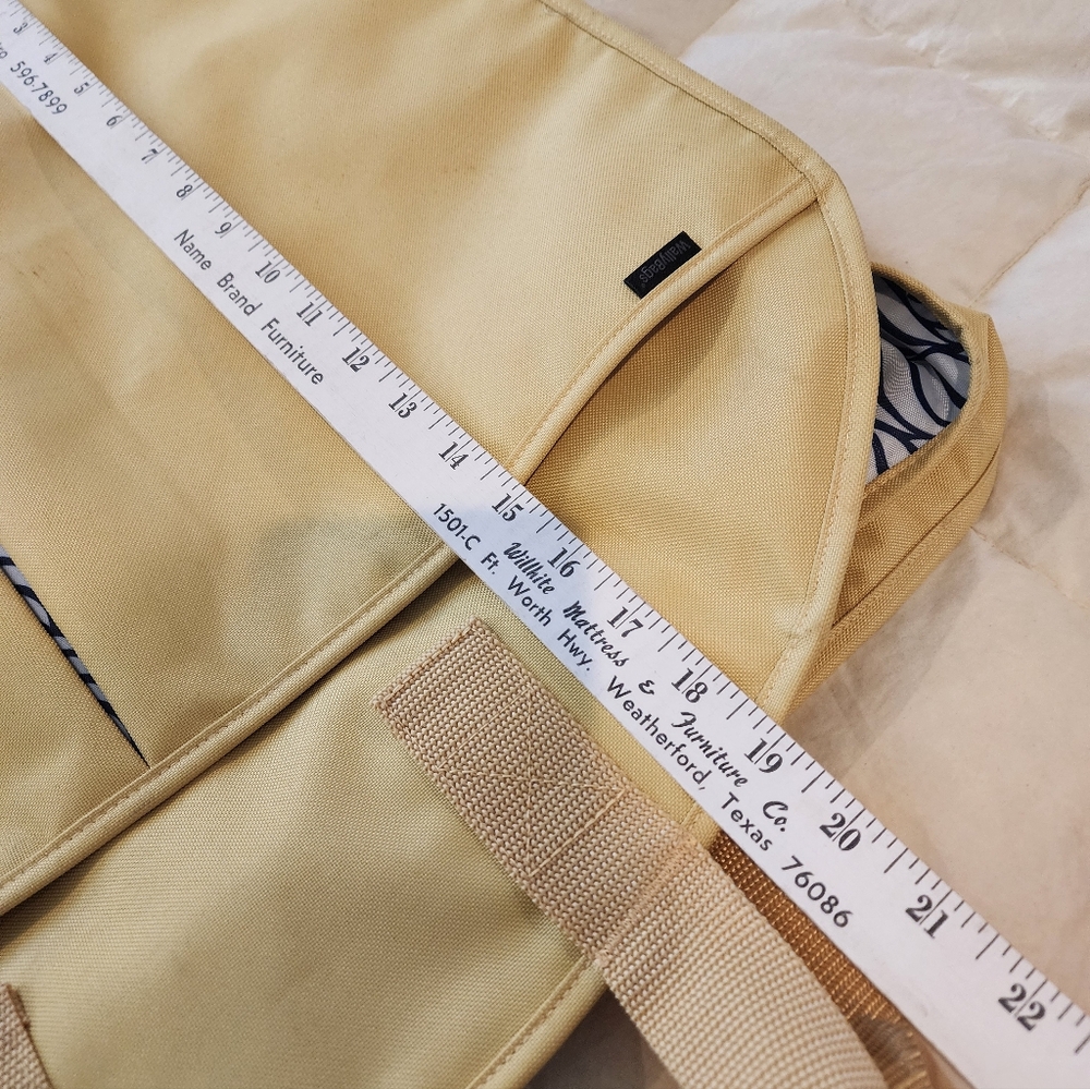 Wally Bags 40 Yellow Deluxe Garment Bag - Picture 4 of 9